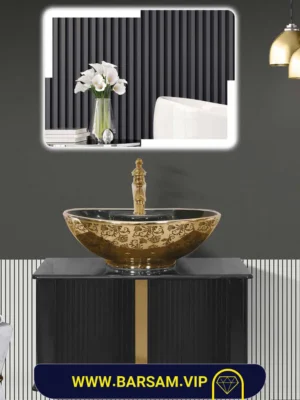 ست کابین روشویی مدل ماهور کد 1006