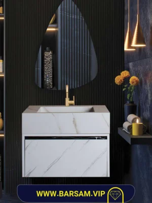 ست کابین روشویی مدل ترمه کد 1011