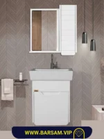 ست کابین روشویی مدل آتیلا دیواری کد 1020