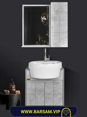 ست کابین روشویی مدل میلانو بتنی کد 1029