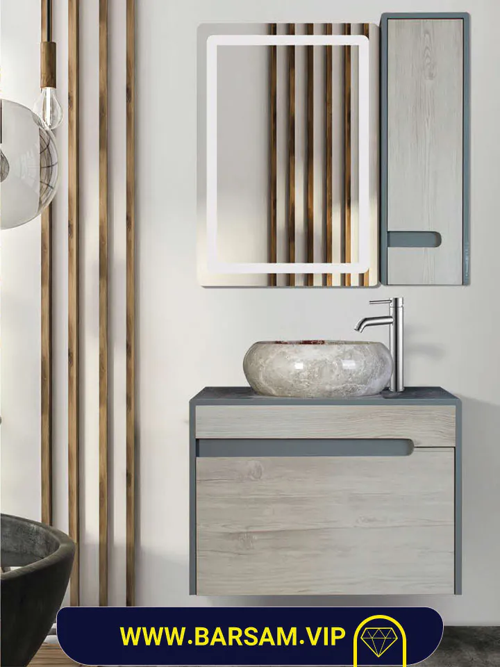 1034 ست کابین روشویی مدل رها کد 1034