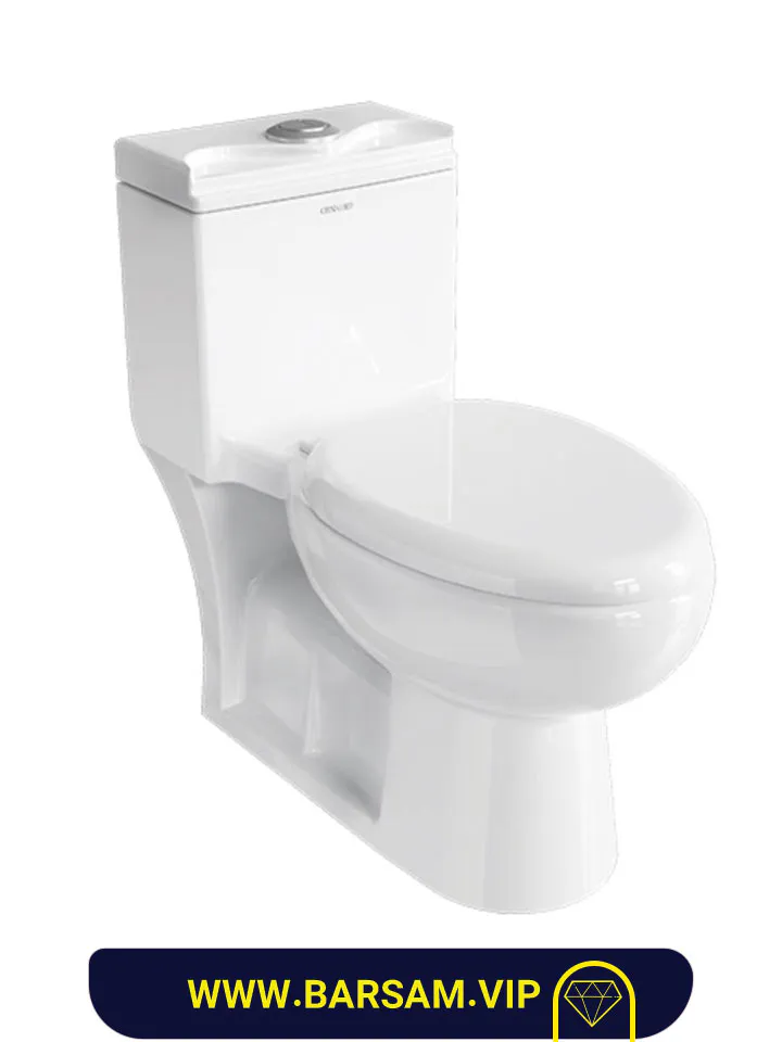 1063 توالت فرنگی لویزا / Luisa چینی کرد کد 1063