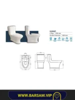 توالت فرنگی الگانت (گلسار) - Image 2