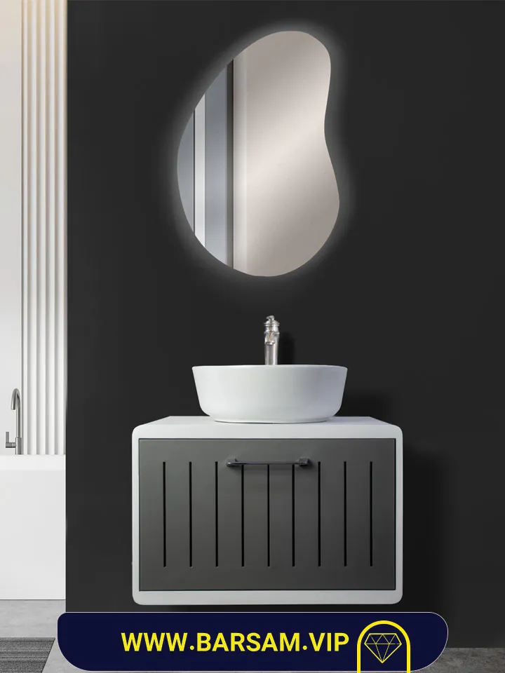 barsam_2190 ست کابین روشویی مدل اپن کد 2190